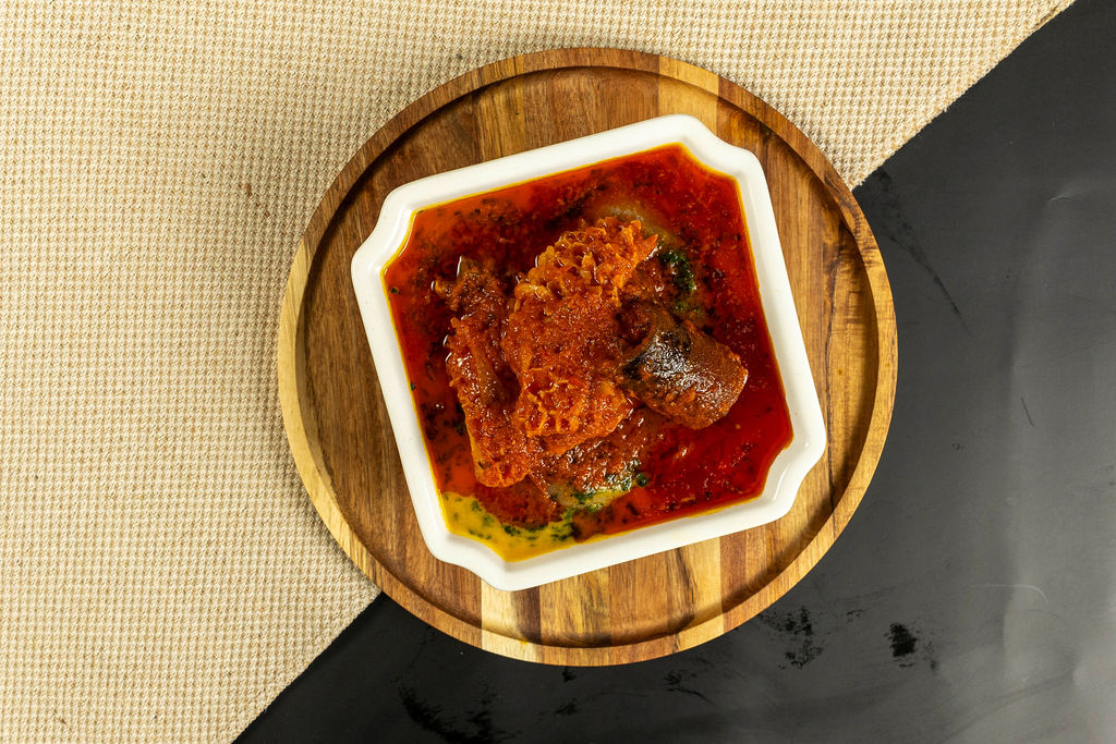 AMALA GBEGIRI AND EWEDU WITH ASSORTED MEAT STEW – African Tasty Hub